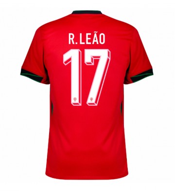 Portugal Rafael Leao #17 Replika Hjemmebanetrøje EM 2024 Kortærmet